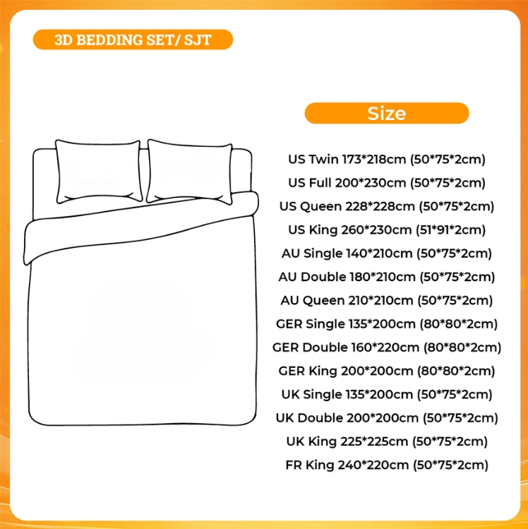3D BEDDING SET - Link Click Shop