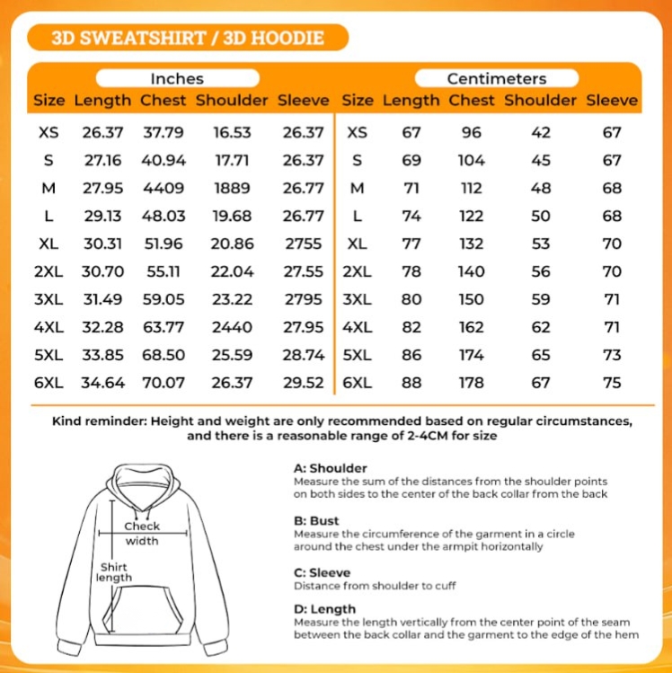 3D Sweatshirt 3D Hoodie - Link Click Shop