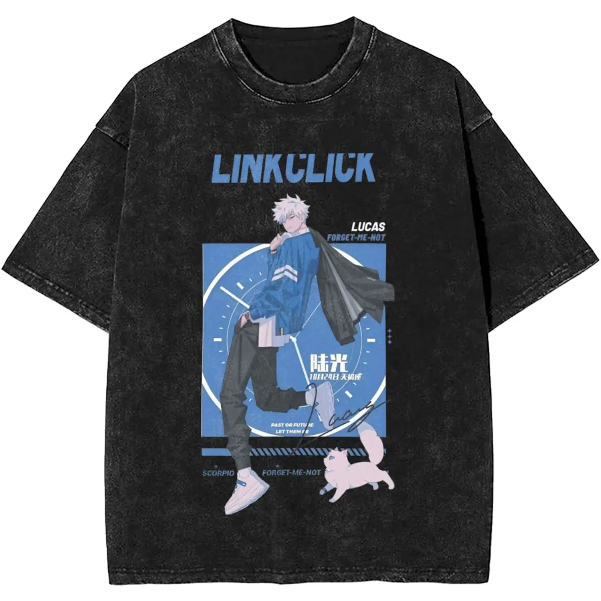 Link Click Lucas Mineral Wash T-Shirt