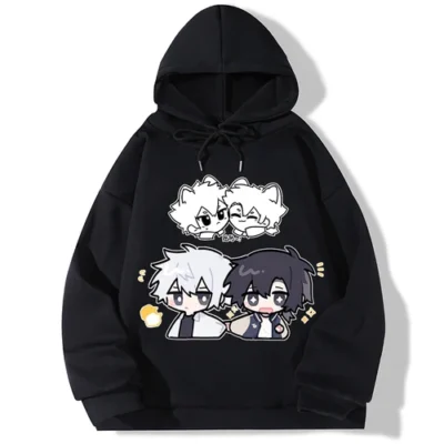 Anime Link Click Cute Characters Hoodie