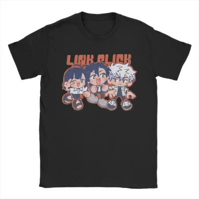 Link Click Chibi Main Characters T-Shirt
