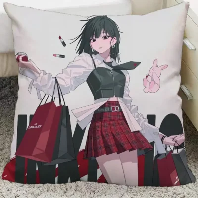 Anime Link Click Qiao Ling Throw Pillow