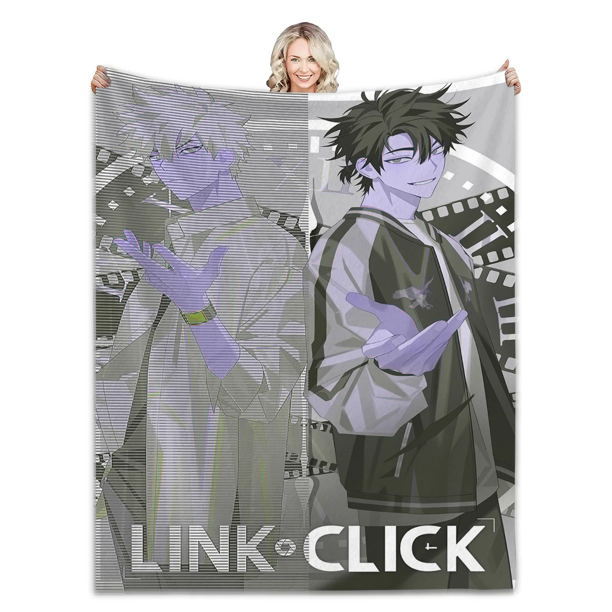 Anime Link Click Grey Blanket
