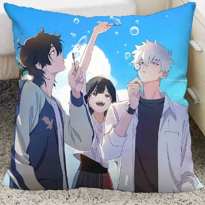 Anime Link Click Playful Throw Pillow