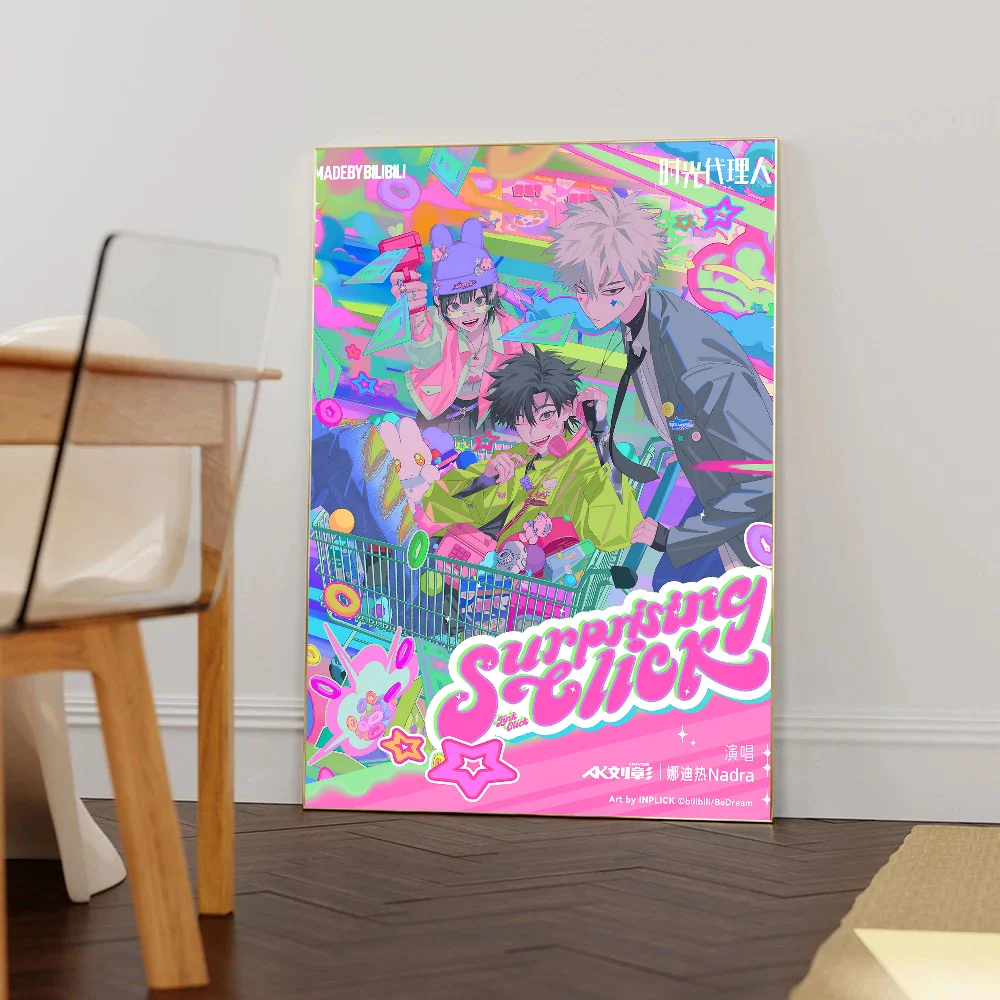 Anime Link Click Surprising Click Wall Art