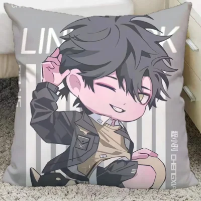Anime Link Click Chibi Cheng Throw Pillow