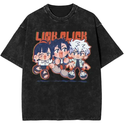 Link Click Chibi Ling Guang Xiaoshi Mineral Wash T-Shirt