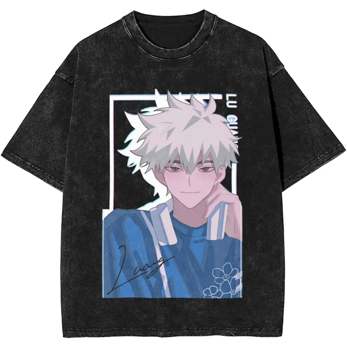 Link Click Lu Guang Mineral Wash T-Shirt