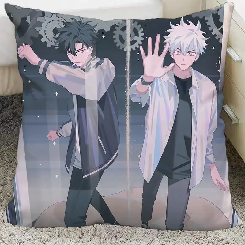 Anime Link Click Hold On Throw Pillow
