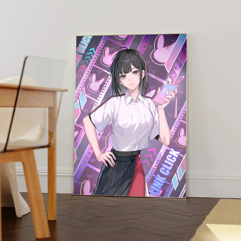Anime Link Click Purple Qiao Ling Wall Art