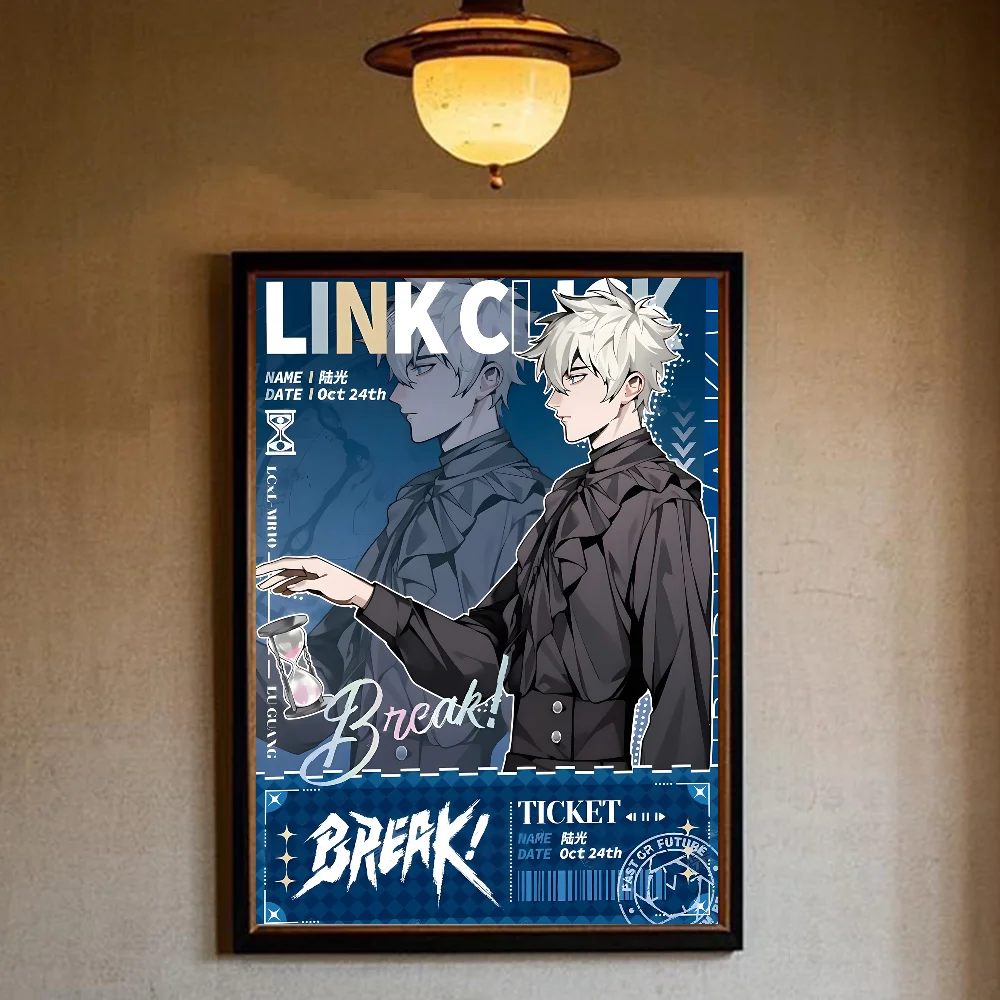 Link Click Lu Guang Break Ticket Wall Art
