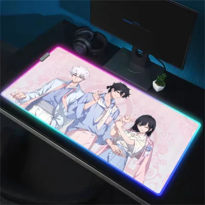 Link Click Pink RGB Mouse Pad