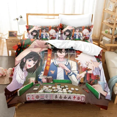 Link Click Play Mahjong  Bedding Set