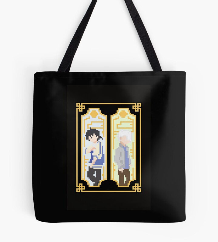Retro Link Click Linked Duo Tote Bag