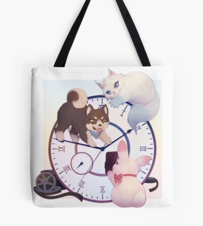 Link Click Clock Buddies Tote Bag