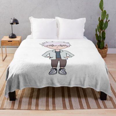 Chibi Lu Guang Link Click Throw Blanket