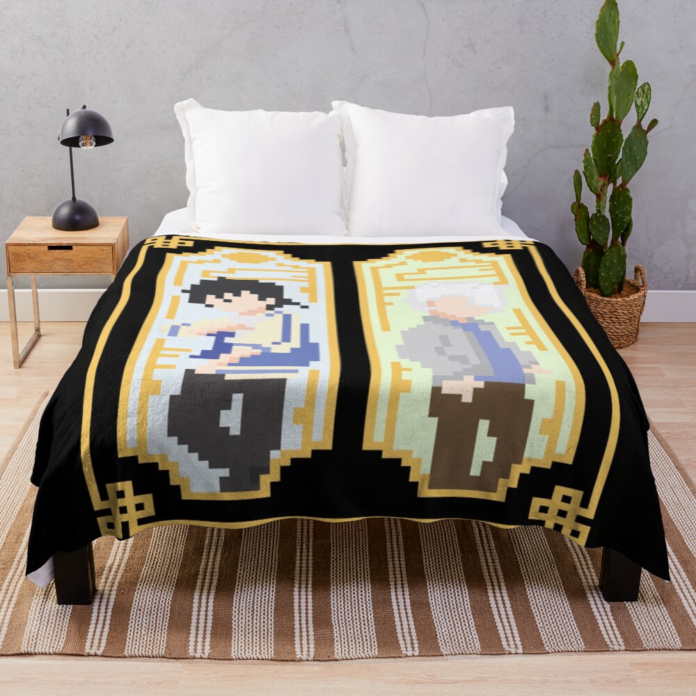 Link Click Linked Duo Throw Blanket