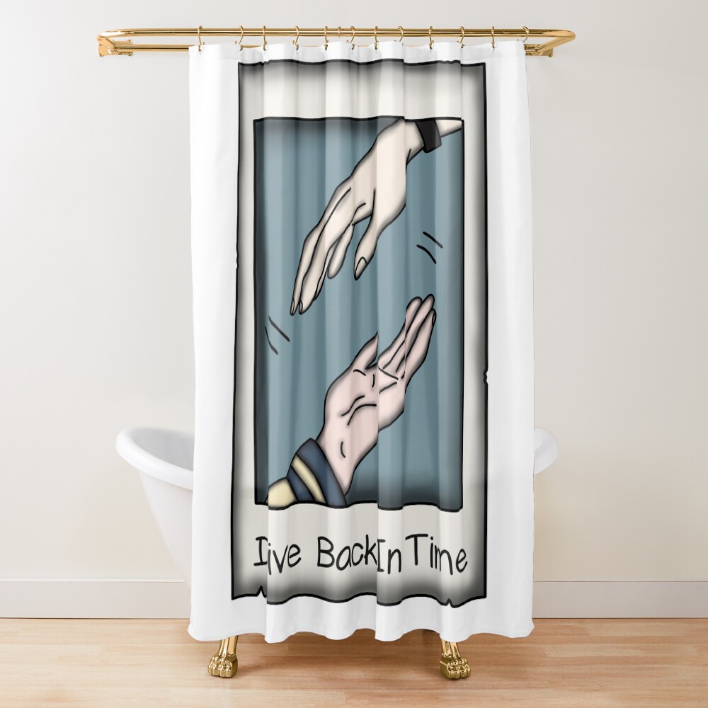 Link Click Hand Slap Shower Curtain