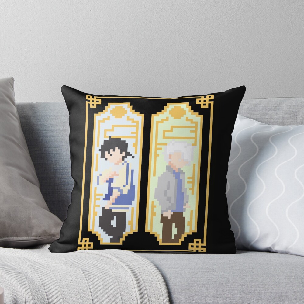Link Click Linked Duo Throw Pillow